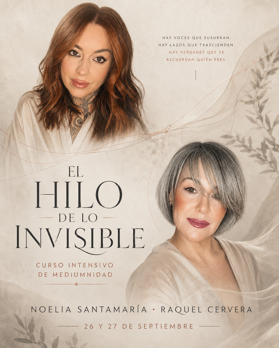 El Hilo de lo Invisible · Curso intensivo de mediumnidad